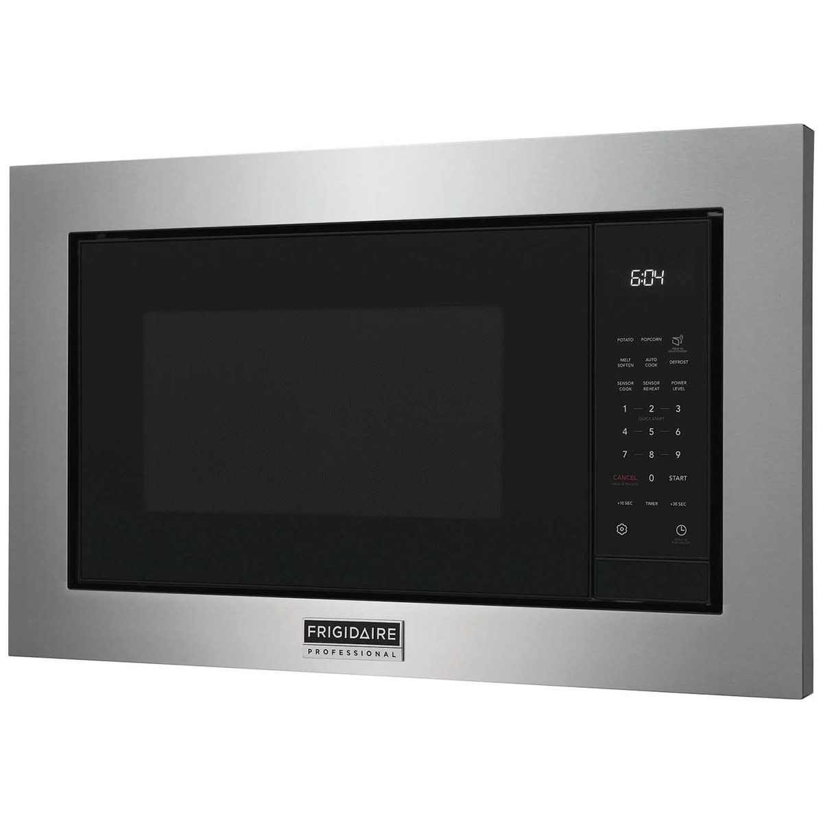 Frigidaire Professional 24 in. 2.2 cu. ft. 1100W Built-In Microwave with Sensor Cooking - Stainless Steel, , hires