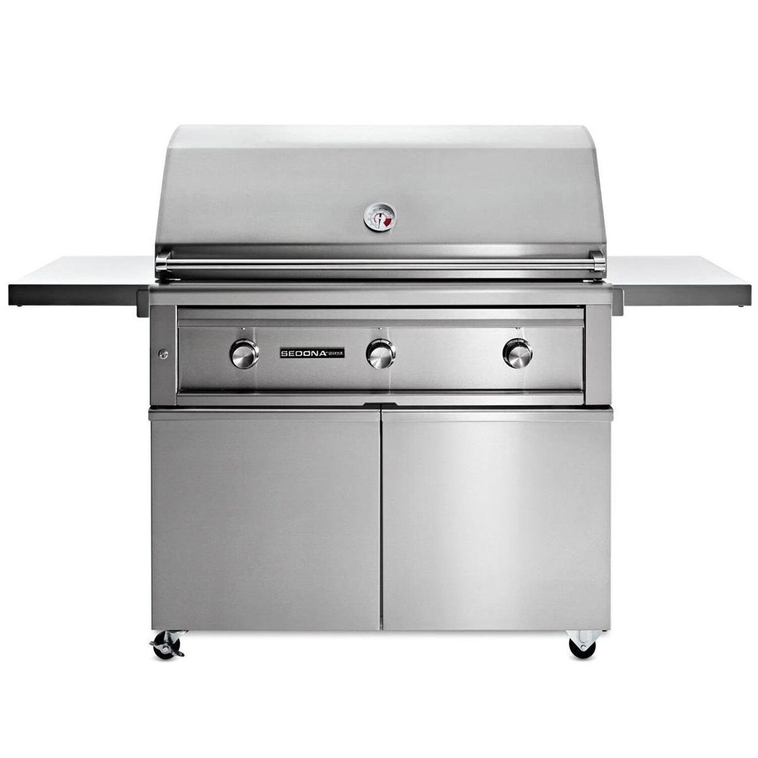 Sedona by Lynx 42 in. 3-Burner Natural Gas Grill with Electronic Ignition System & Sear Burner - Stainless Steel, , hires