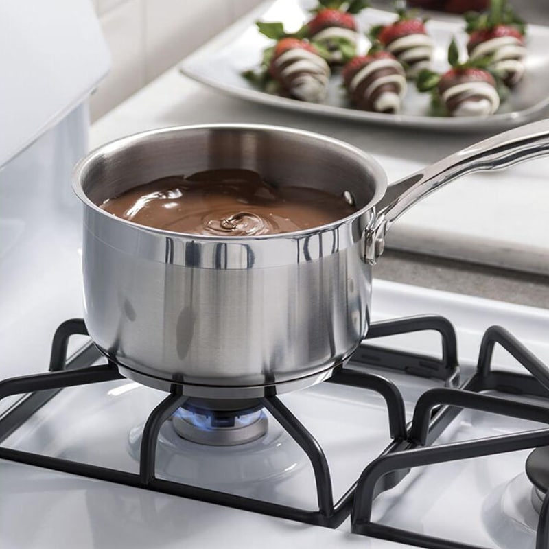 GE 30 in. 4.8 cu. ft. Gas Range with 4 Sealed Burners - White, White, hires