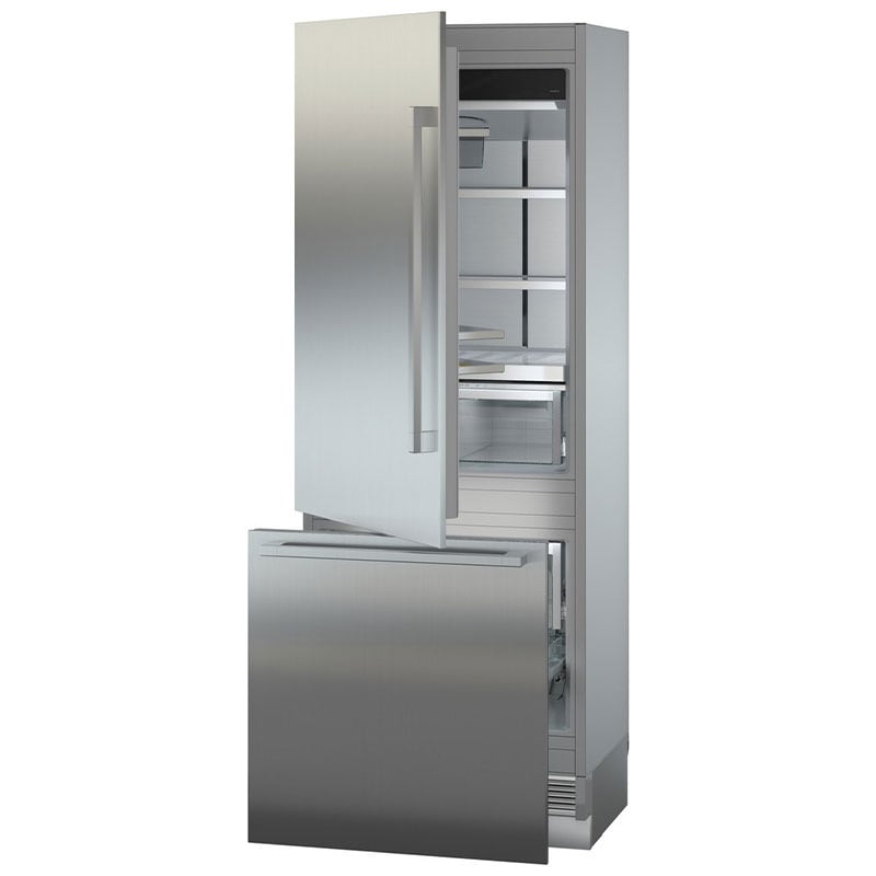 Liebherr Monolith Series 30 in. Built-In 14.5 cu. ft. Left-Hinged Smart Counter Depth Bottom Freezer Refrigerator with Internal Water Dispenser - Custom Panel Ready, , hires