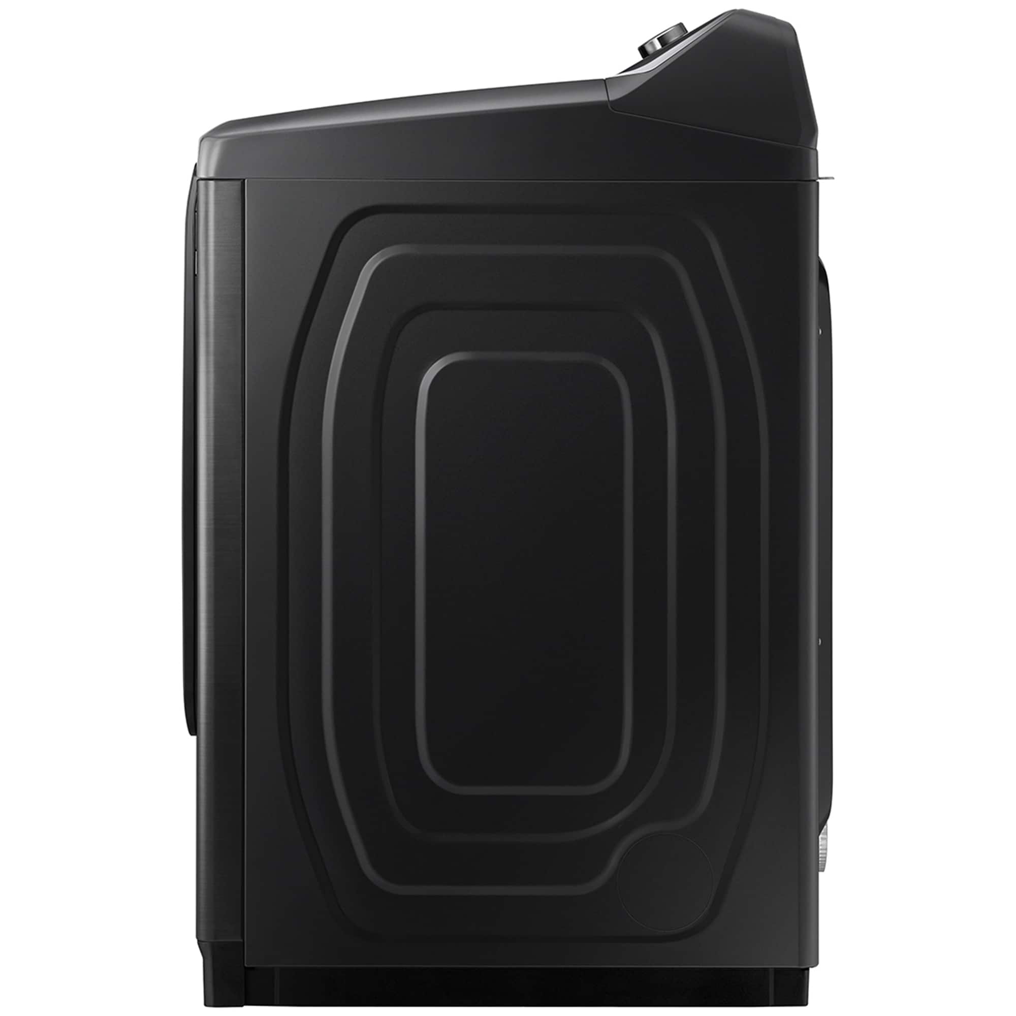 Samsung 27 in. 7.4 cu. ft. Smart Electric Dryer with Sensor Dry, Sanitize & Steam Cycle - Brushed Black, Brushed Black, hires