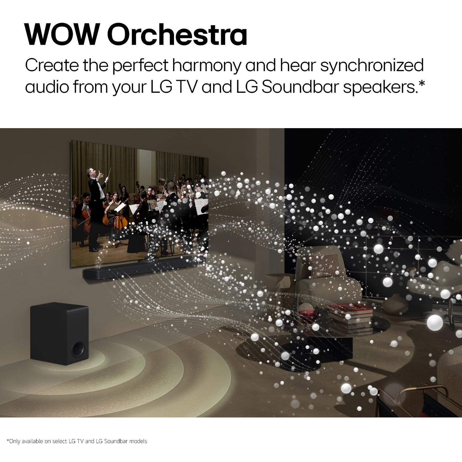 LG Home Theater 7.1.3 Channel Dolby Atmos Smart Sound Bar with Bluetooth & Wireless Subwoofer - Black, , hires