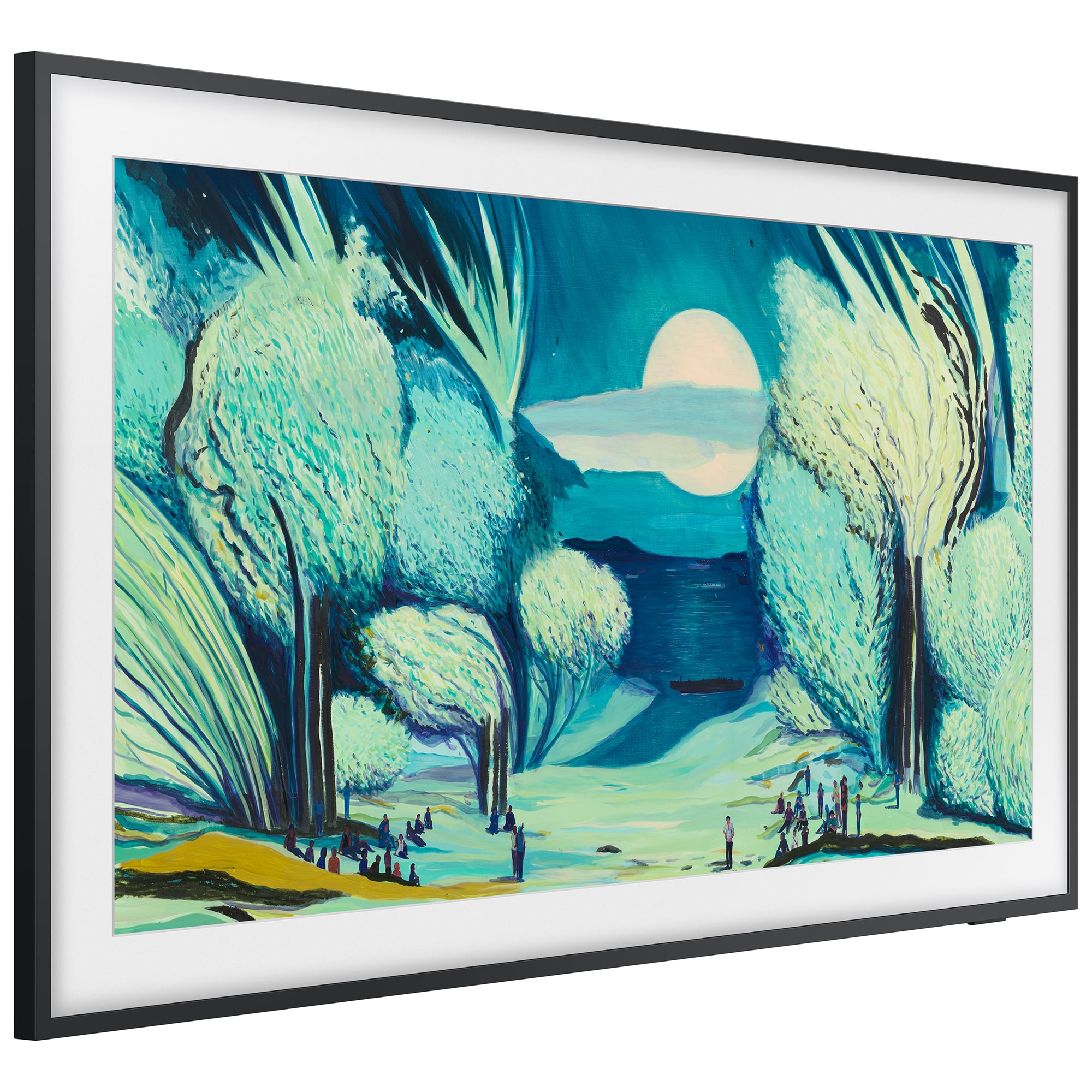 Samsung - 43" Class The Frame LS03FA QLED 4K UHD Samsung Vision AI Smart TV, , hires