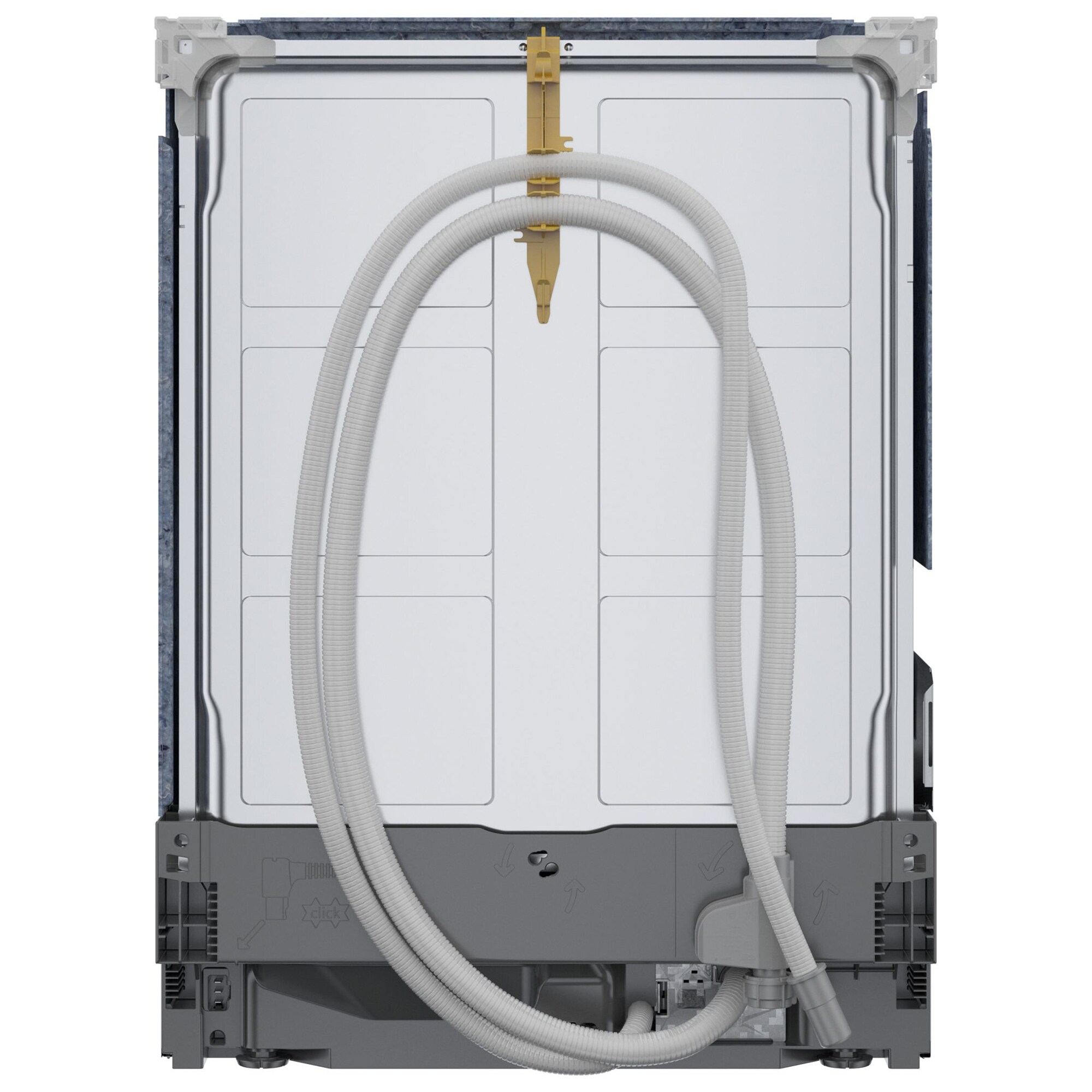 Bosch 300 Series 24 in. Front Control Smart Dishwasher with 46 dBa Sound Level, PureDry & Pocket - Stainless Steel, , hires