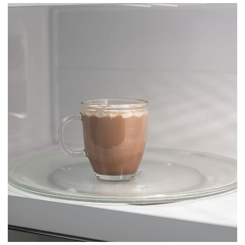 GE 30 in. 1.7 cu. ft. 1000W Over-the-Range Microwave with 300 CFM & Sensor Cooking - Black, Black, hires