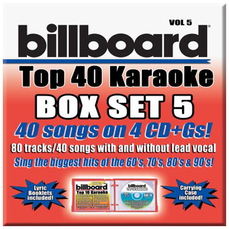 Party Tyme Karaoke BILLBOARD BOX SET 5, , hires