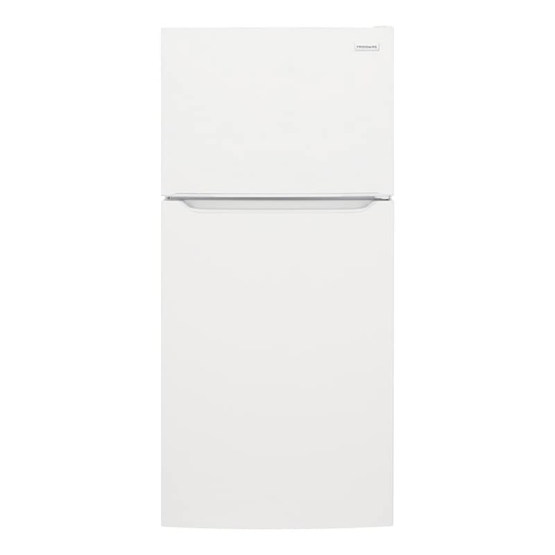 Frigidaire 30 in. 18.3 cu. ft. Garage-Ready Top Freezer Refrigerator with Glass Shelves - White, White, hires