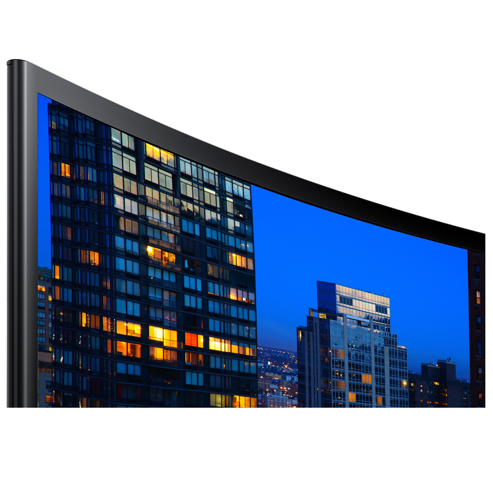 Samsung - 27" FHD AMD FreeSync Curved Monitor with Super Slim Design - Glossy Black, , hires