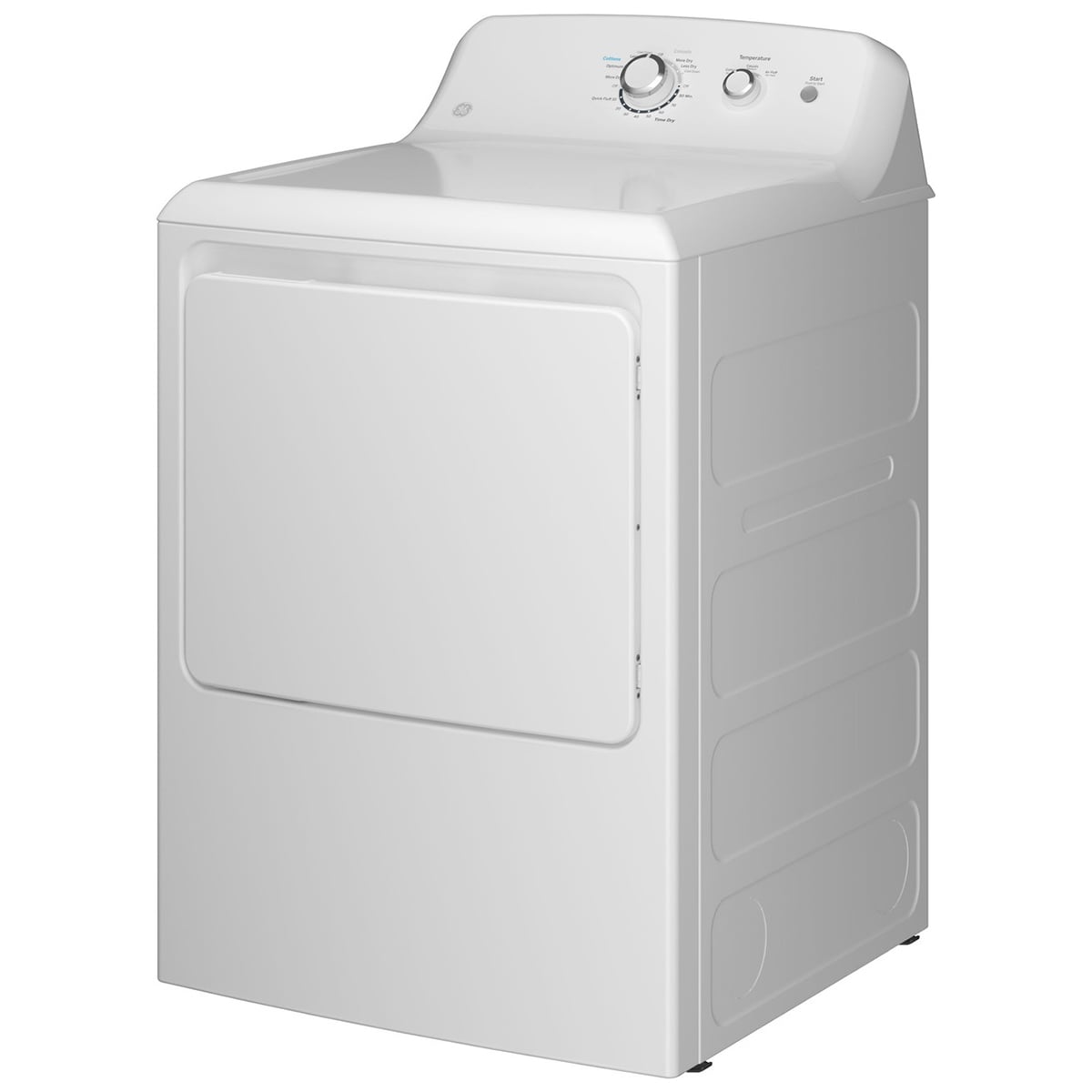 GE 27 in. 6.2 cu. ft. Gas Dryer - White, , hires