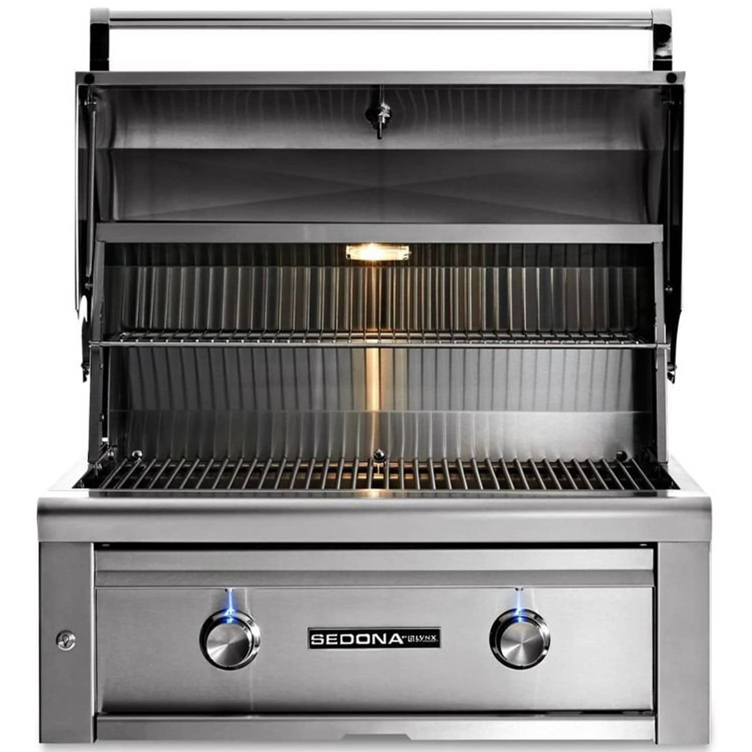Sedona by Lynx 30 in. 2-Burner Built-In Natural Gas Grill with Electronic Ignition System - Stainless Steel, , hires
