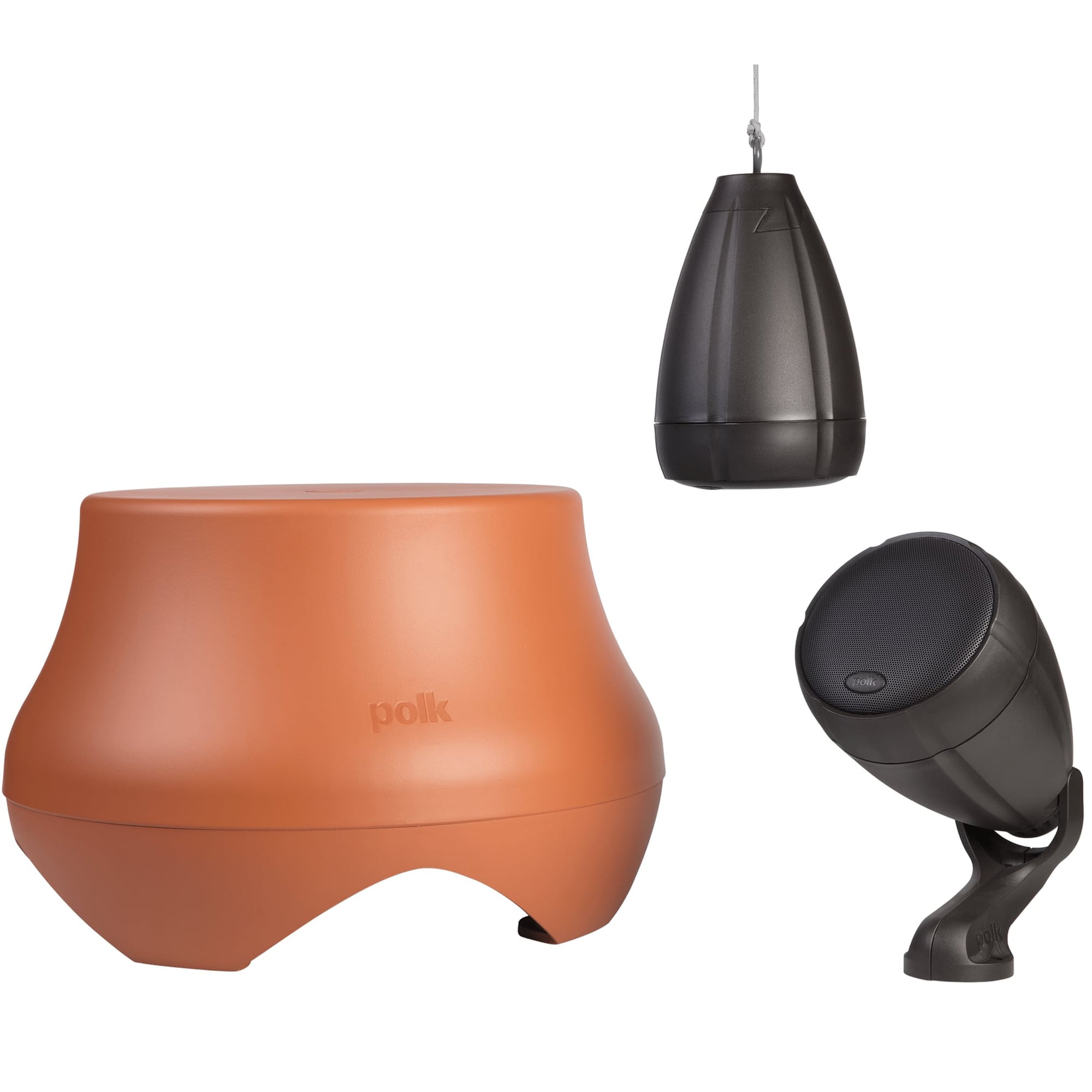 Polk Atrium Sub100 Outdoor 10" Subwoofer - Brown, Brown, hires