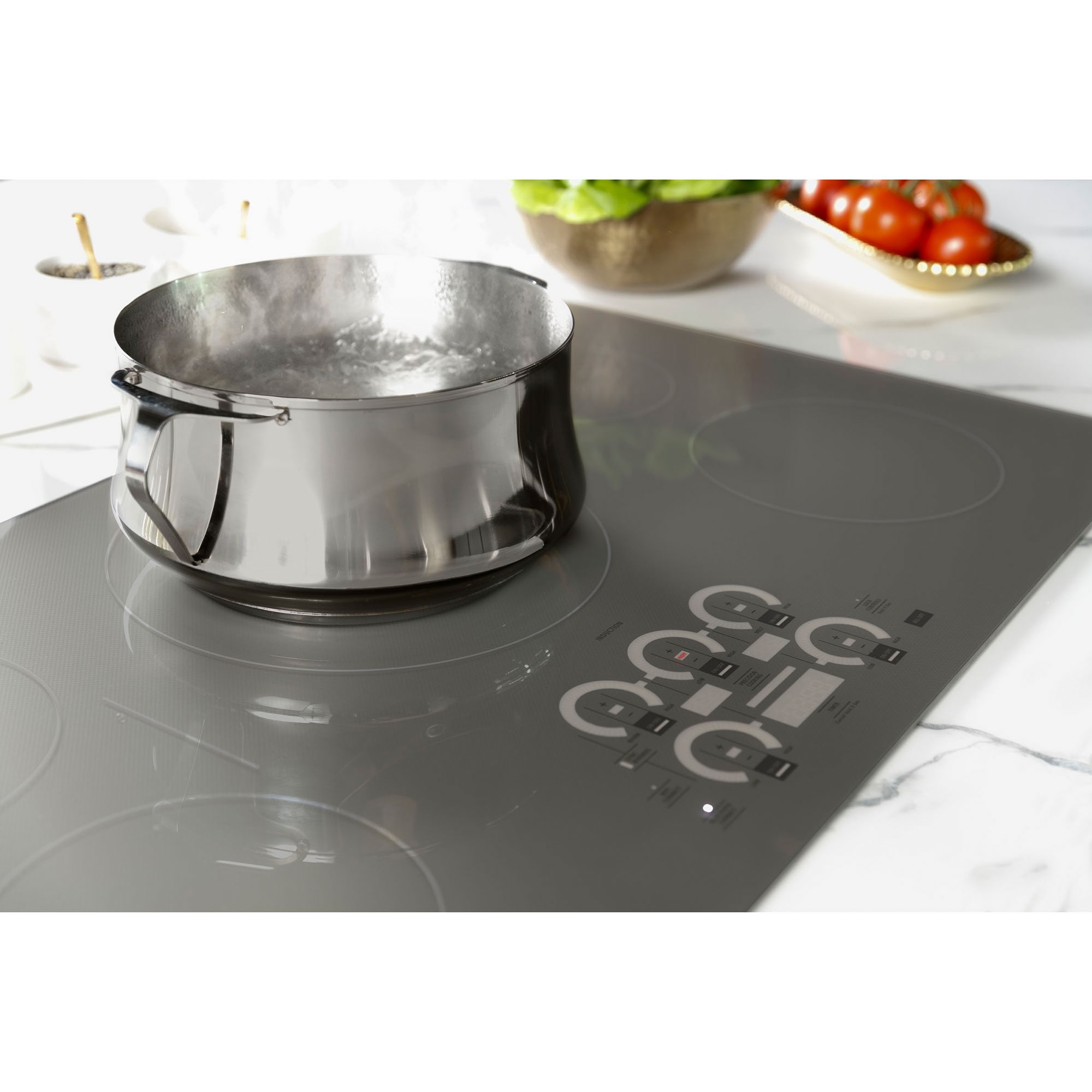 Monogram 30 in. 4-Burner Smart Induction Cooktop with Power Burner - Graphite Black, , hires