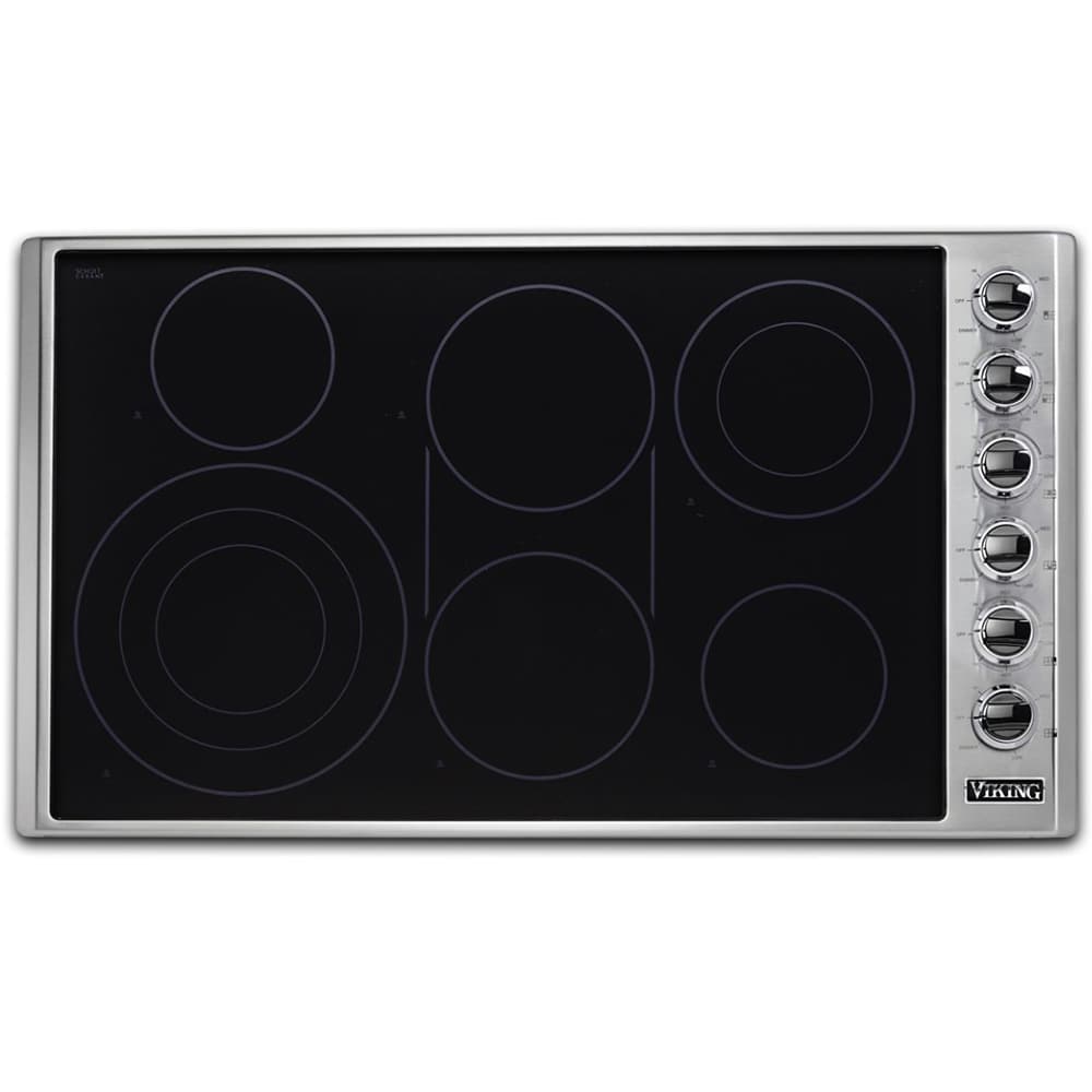 Viking 5 Series 36 in. 6Burner Electric Cooktop with Power Burner