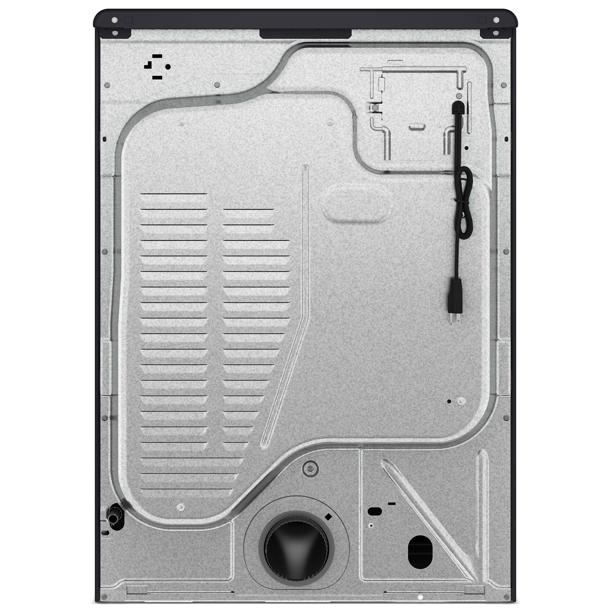 Maytag Pet Pro 27 in. 7.4 cu. ft. Smart Stackable Electric Dryer with Sensor Dry, Sanitize & Steam Cycle - Midnight Steel, Midnight Steel, hires