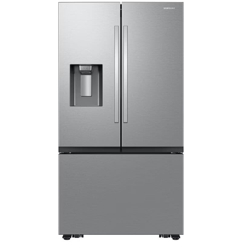 Samsung 36 in. 30.5 cu. ft. Smart French Door Refrigerator with Ice & Water Dispenser - Fingerprint Resistant Stainless, Fingerprint Resistant Stainless, hires