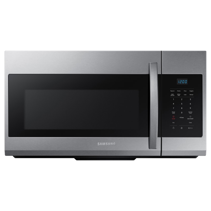 Samsung 30 in. 1.7 cu. ft. 1000W Over-the-Range Microwave with 300 CFM - Stainless Steel, Stainless Steel, hires
