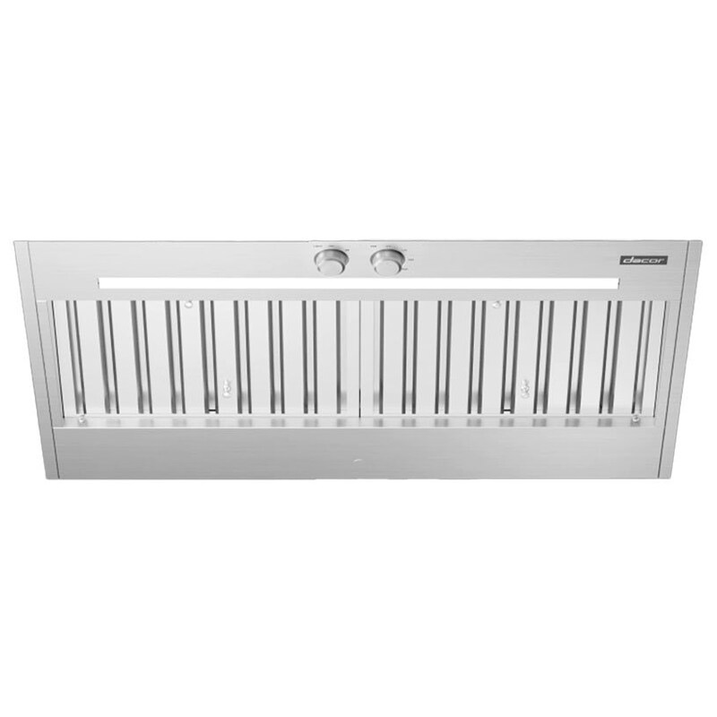 Dacor 36 in. Standard Style Range Hood with 4 Speed Setting, 1200 CFM & 1 LED Light Silver