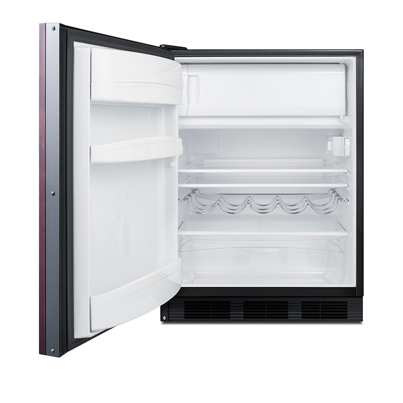 Summit 24 in. 5.1 cu. ft. ADA Compliant Left-Hinged Undercounter Refrigerator - Custom Panel Ready, , hires