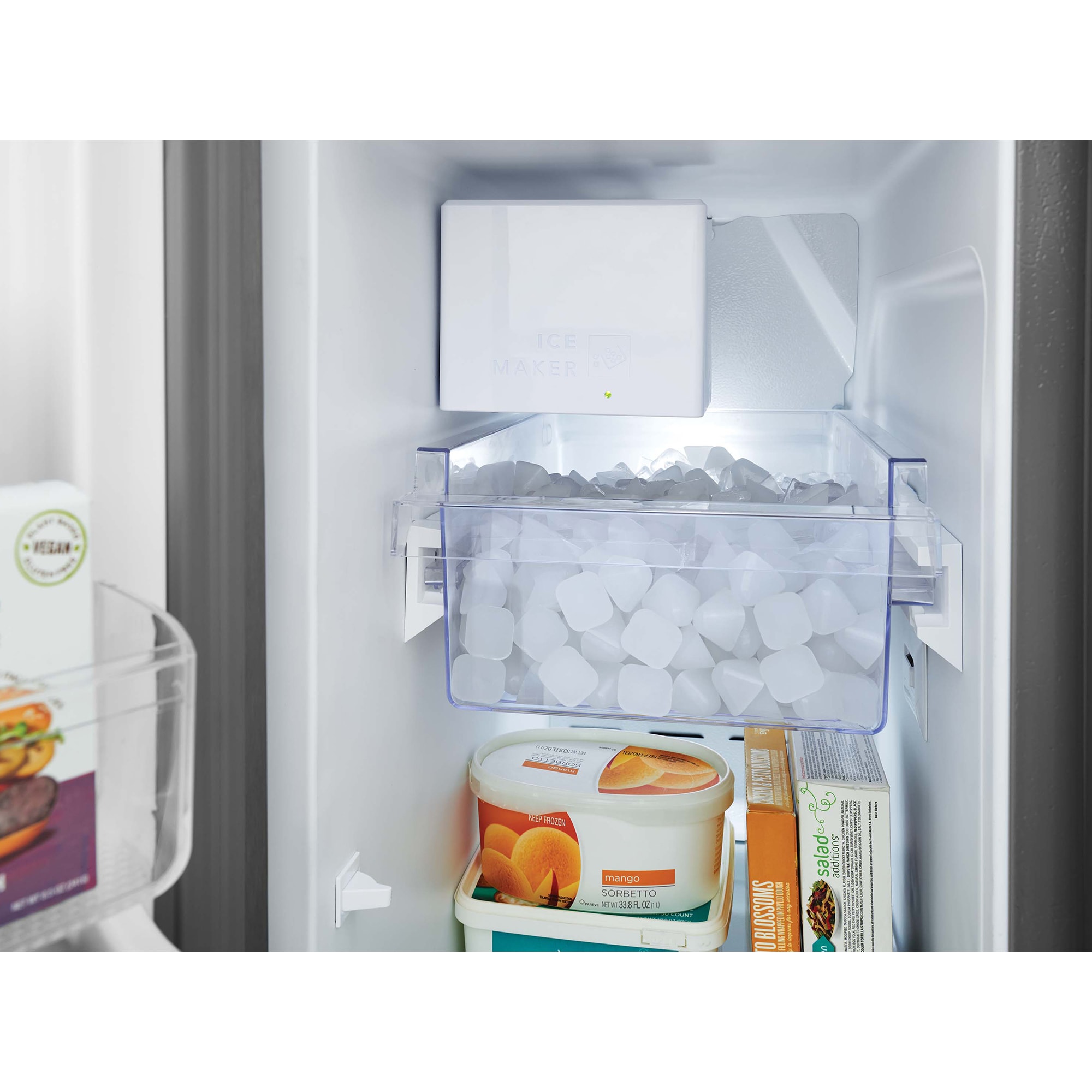 Frigidaire 36 in. 26 cu. ft. Side by Side Refrigerator withInternal Water Dispenser - Stainless Steel, , hires