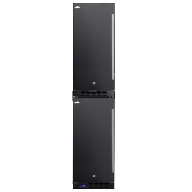 Summit 15 in. 3.0 cu. ft. Left-Hinged Undercounter Refrigerator - Black, , hires