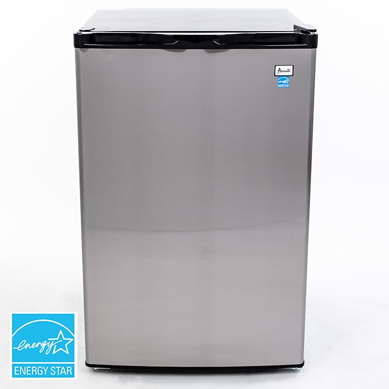 Avanti 21 in. 4.5 cu. ft. Mini Fridge with Freezer Compartment - Stainless Steel, , hires