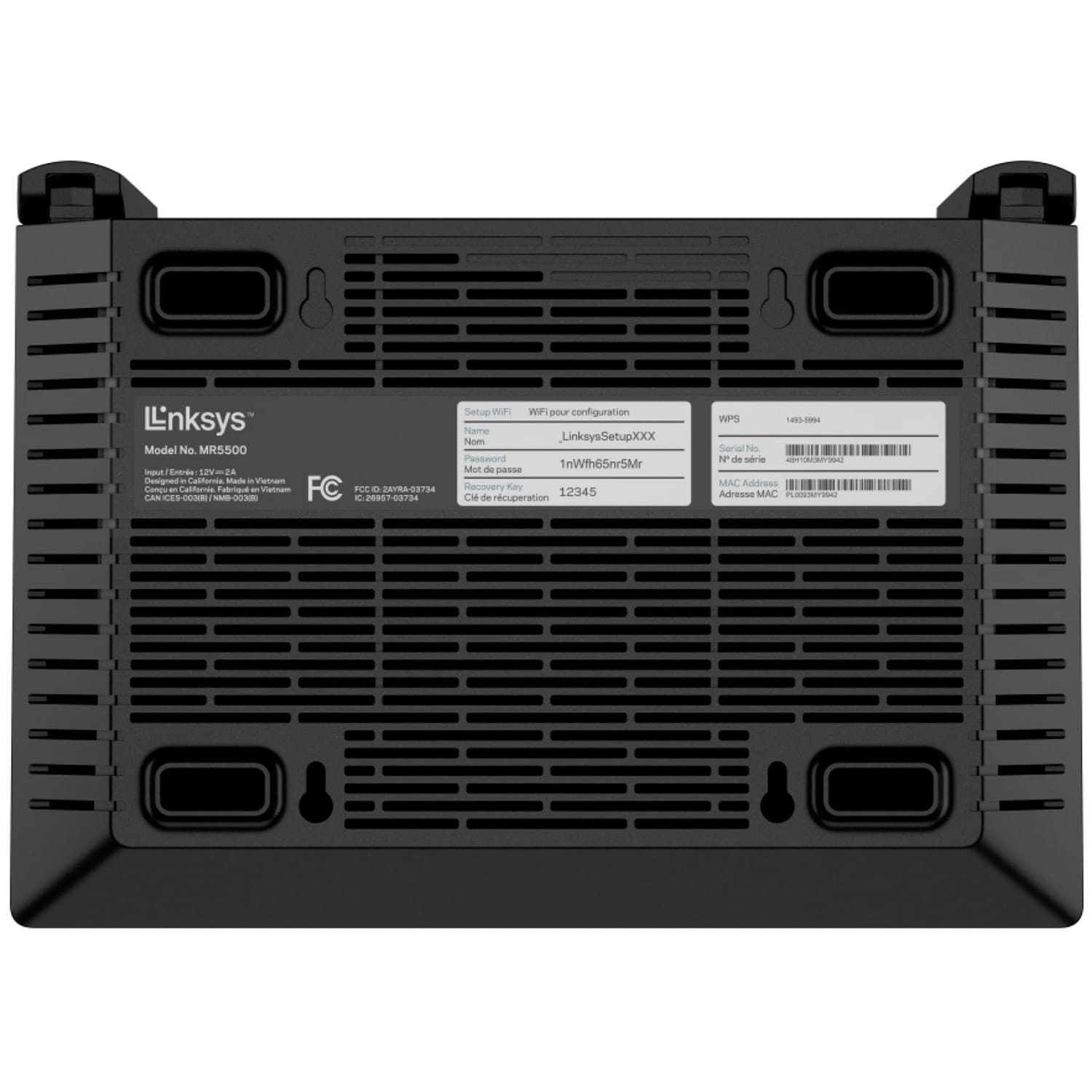 Linksys Hydra Pro 6 Dual-Band Mesh WiFi 6 Router, , hires