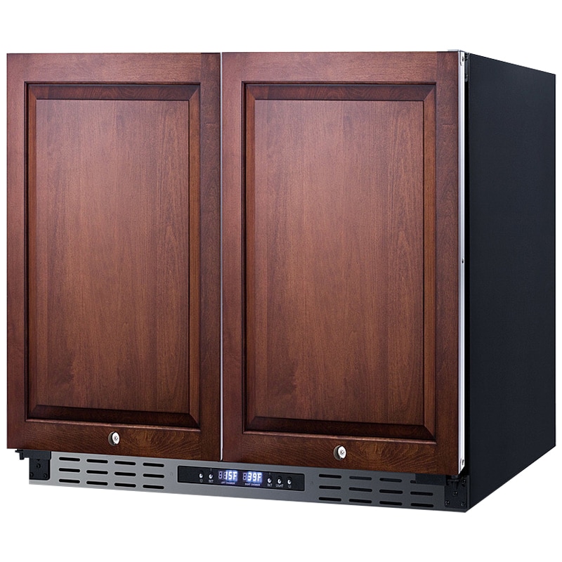 Summit 36 in. 5.8 cu. ft. ADA Compliant Side by Side Undercounter Refrigerator - Custom Panel Ready, , hires