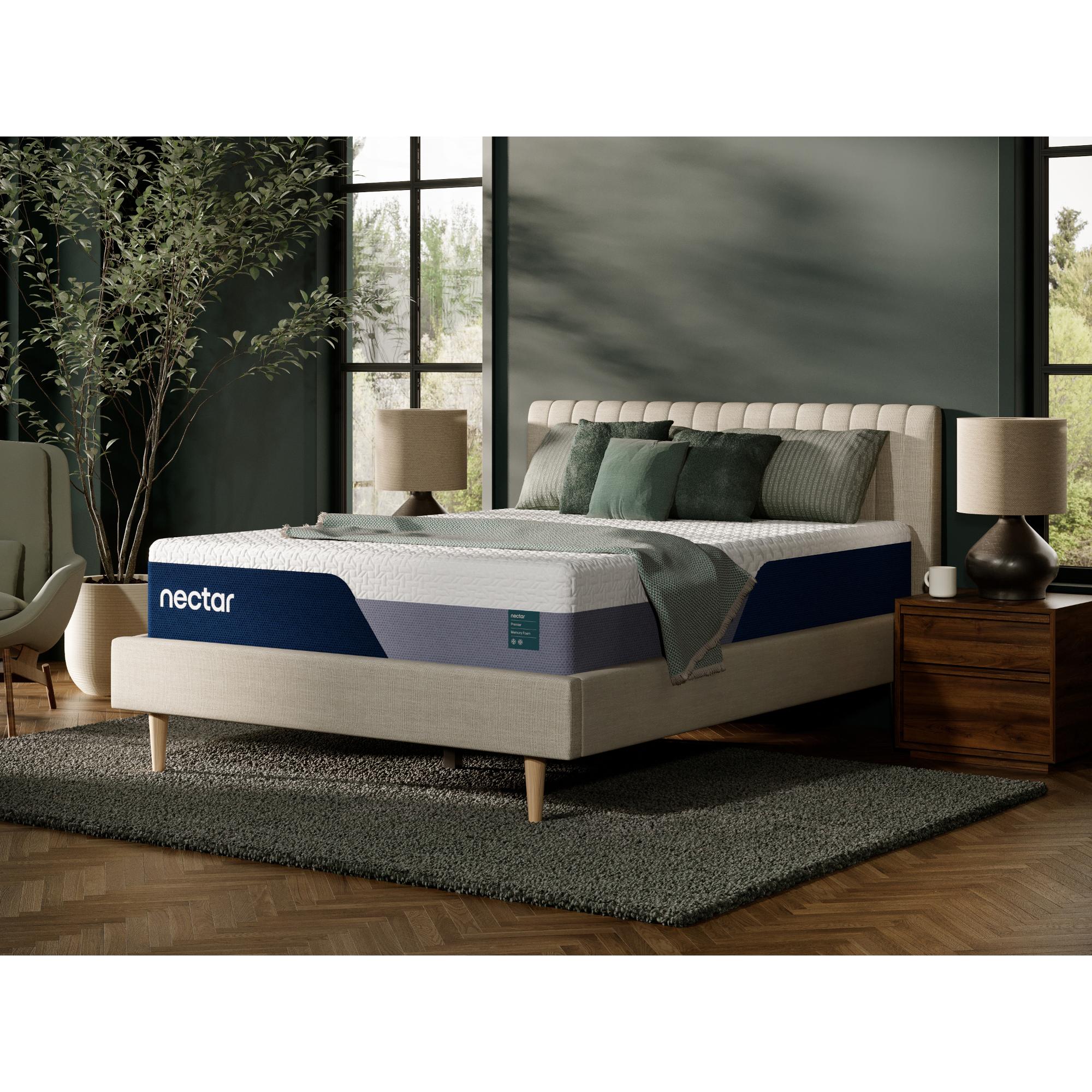 Nectar Premier Medium All Foam Twin XL Size Mattress, , hires
