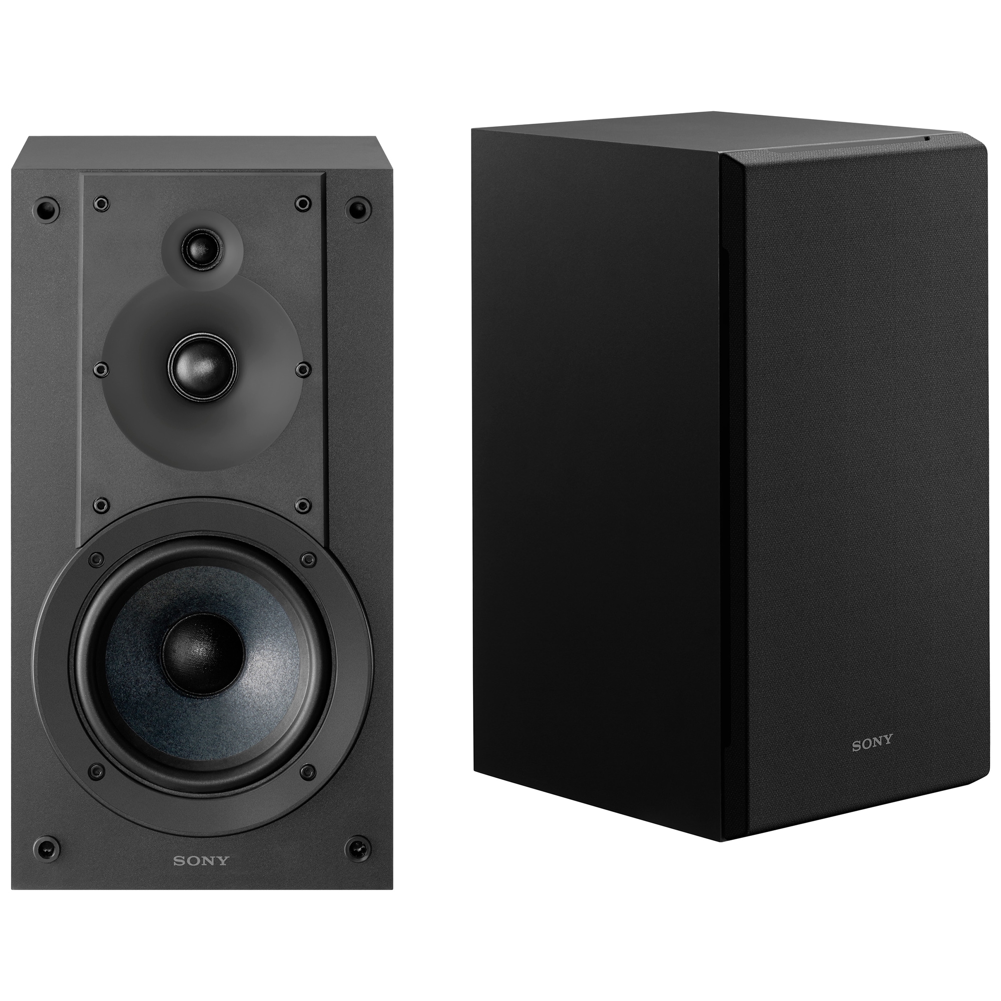 Sony Bookshelf Speakers (Pair) - Black, , hires