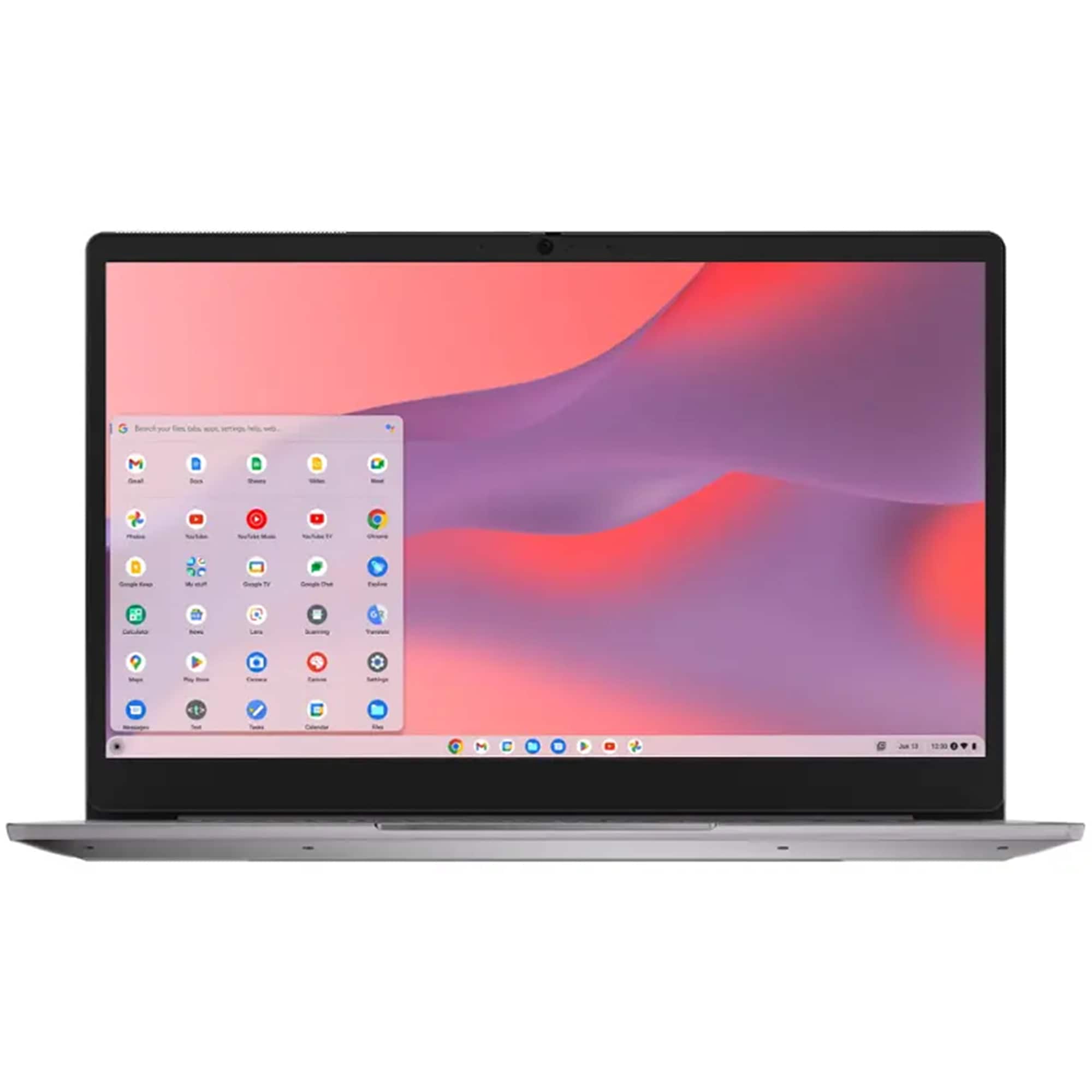 Lenovo 3i Chromebook 15 in. Notebook with Intel Celeron N4500, 1.10 GHz, 2-Core CPU, Intel UHD GPU, 4 GB, 64 GB eMMC, up to 10 Hrs. of Battery Life & Chrome OS - Arctic Grey, , hires