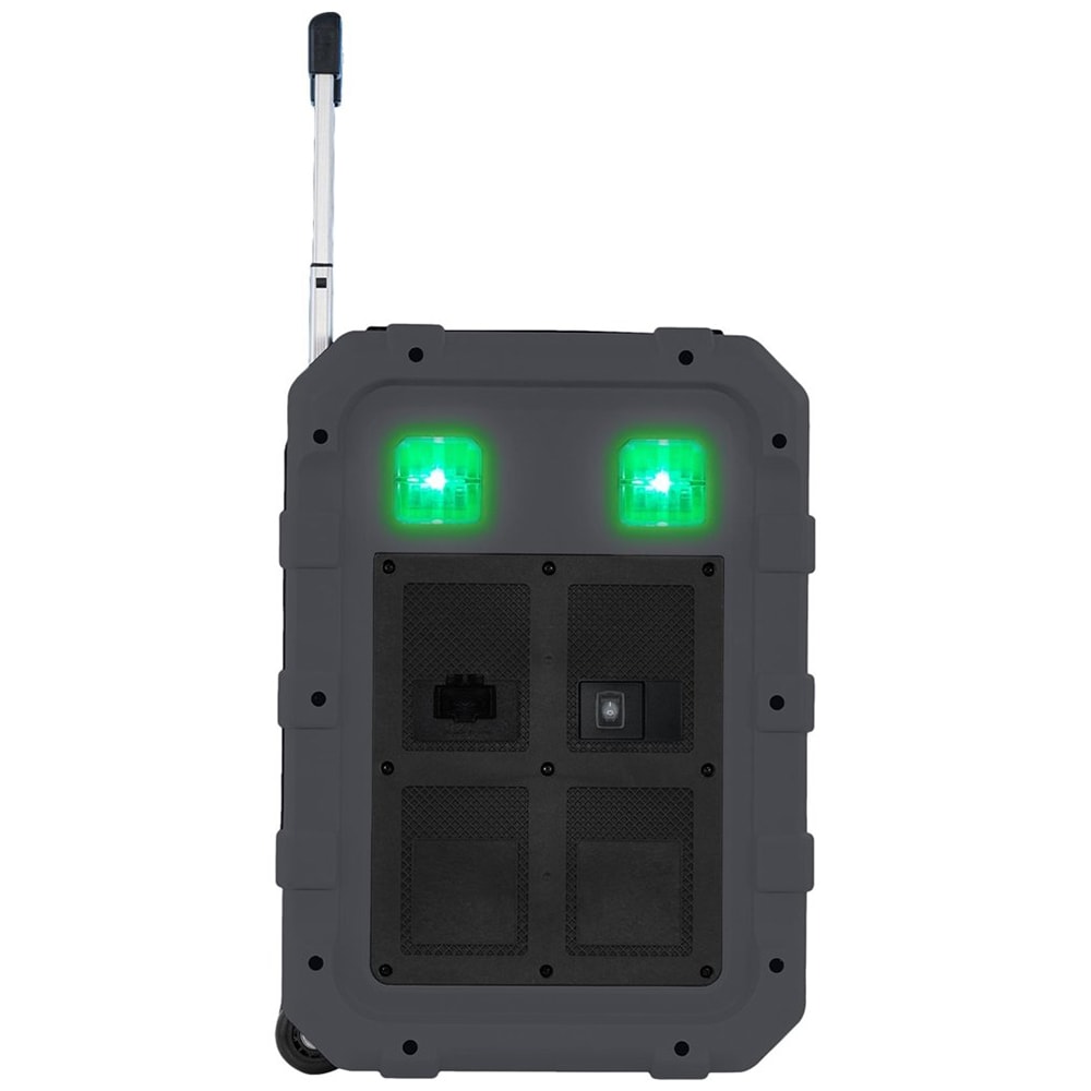 Gemini Rechargeable Weather-Resistant Trolley Speaker - Gray, , hires