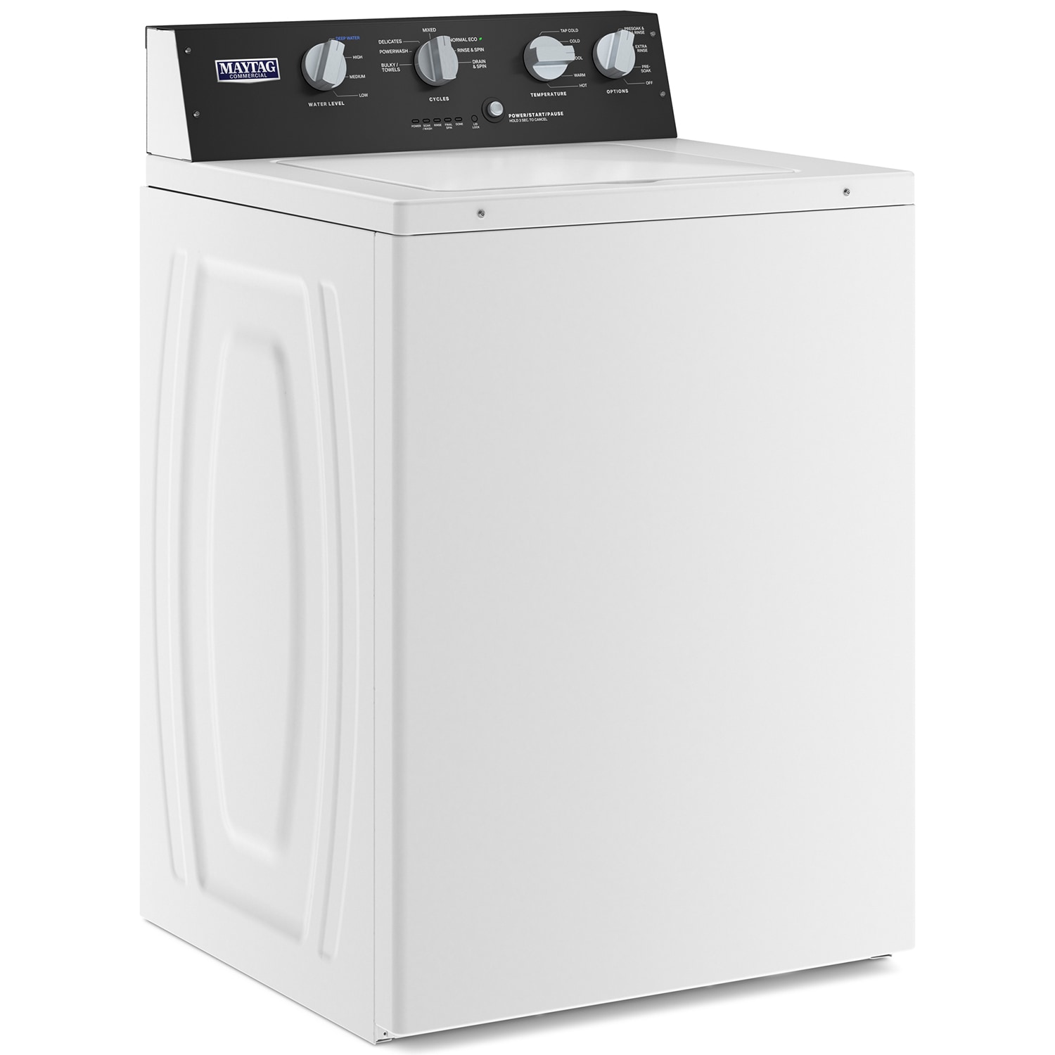 Maytag 27 in. 3.5 cu. ft. Top Load Washer with Agitator - White, , hires