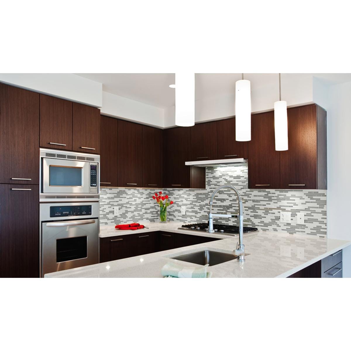 Faber 36 in. Convertible Slide-Out Style Range Hood with 300 CFM, 3 Fan Speeds & 2 LED Lights - Stainless Steel, , hires