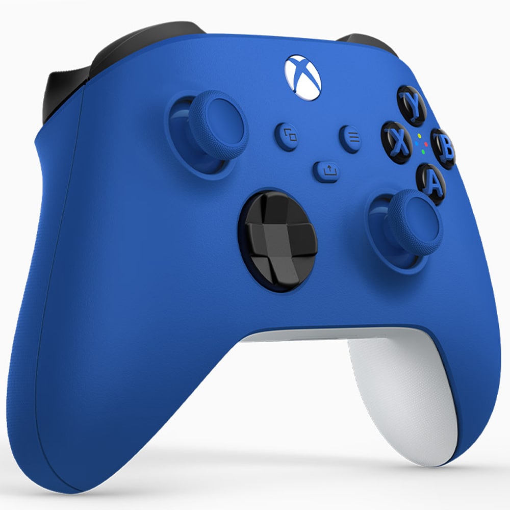 Xbox - Wireless Controller for Xbox Series X, Xbox Series S, and Xbox One - Shock Blue, Shock Blue, hires