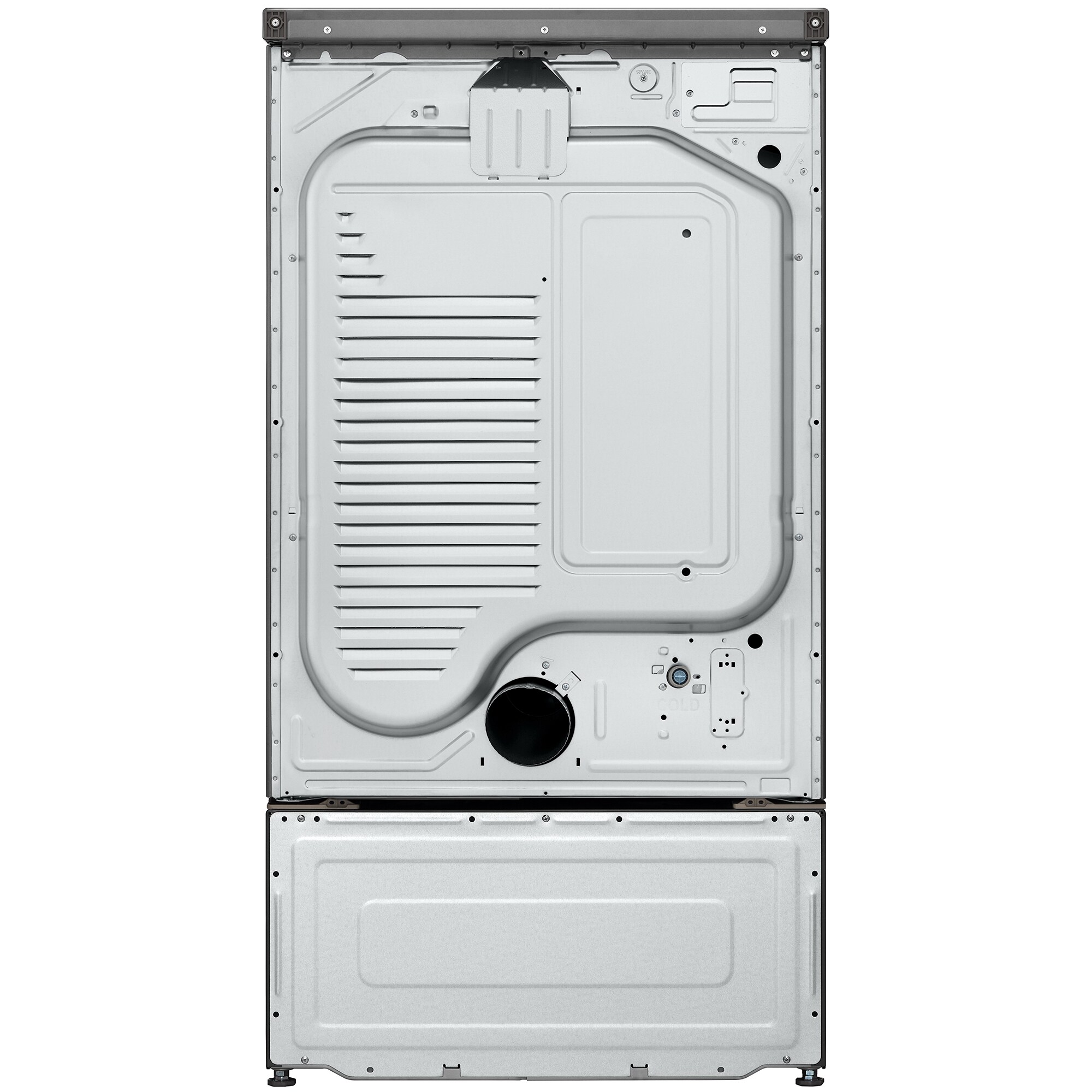 LG 27 in. 7.4 cu. ft. Smart Stackable Electric Dryer with AI Sensor Dry, Turbo Steam, Sanitize & Steam Cycle - Graphite Steel, Graphite Steel, hires