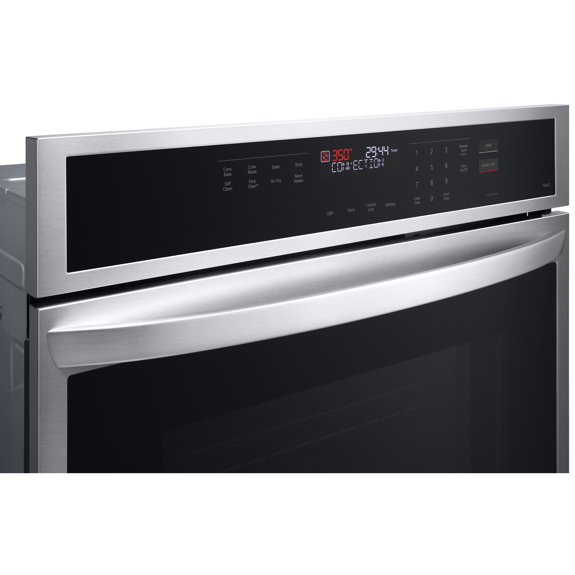 LG 30 in. 4.7 cu. ft. Smart Electric Single Wall Oven with Standard Convection - PrintProof Stainless Steel, , hires