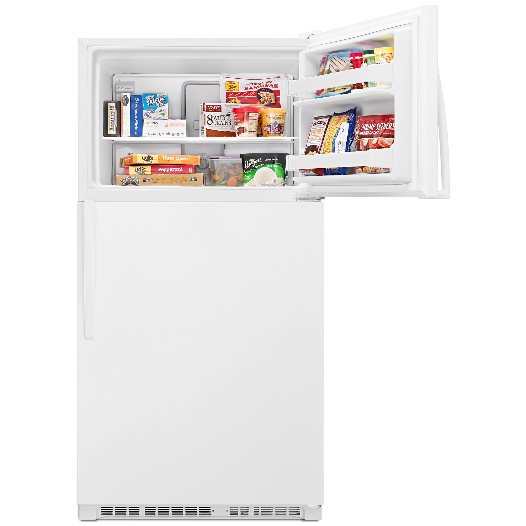 Whirlpool 33 in. 20.5 cu. ft. Top Freezer Refrigerator - White, White, hires