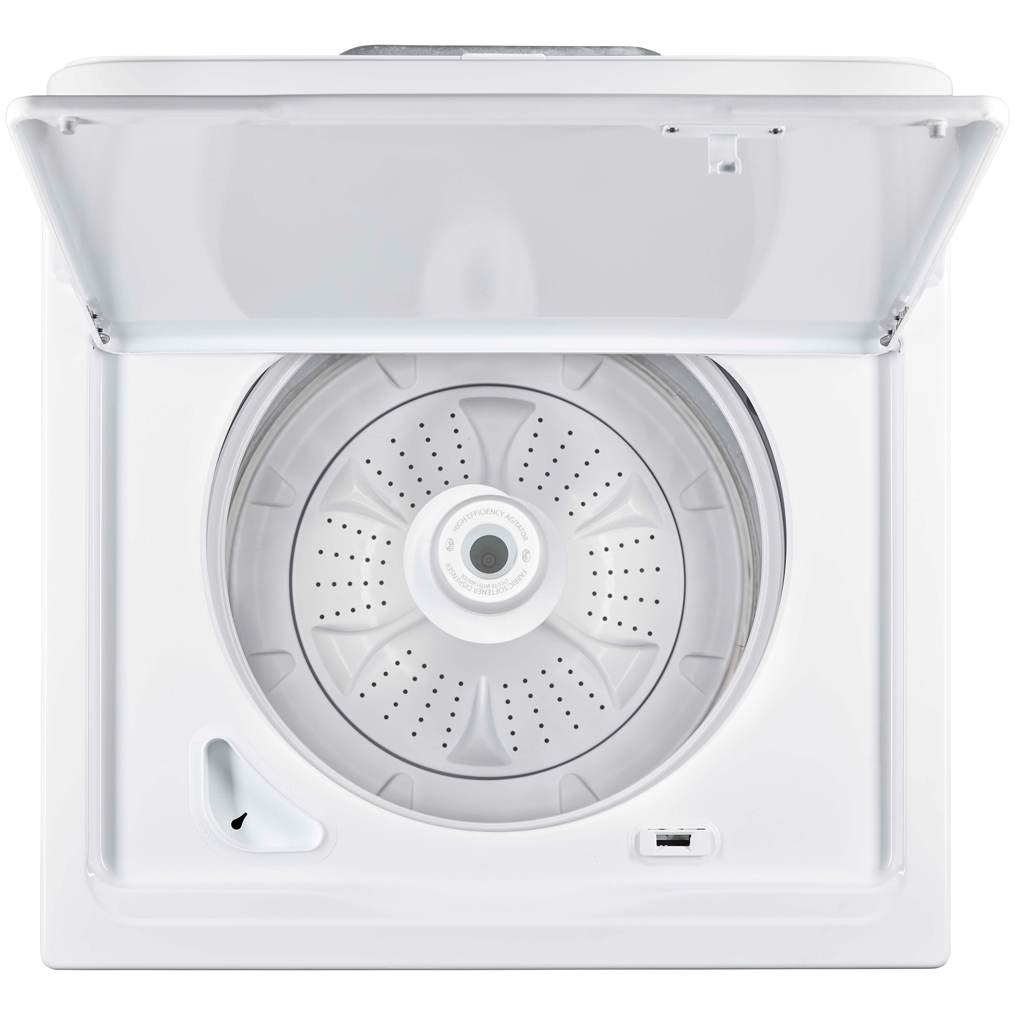 Amana 28 in. 3.8 cu. ft. Top Load Washer with High-Efficiency Agitator - White, , hires