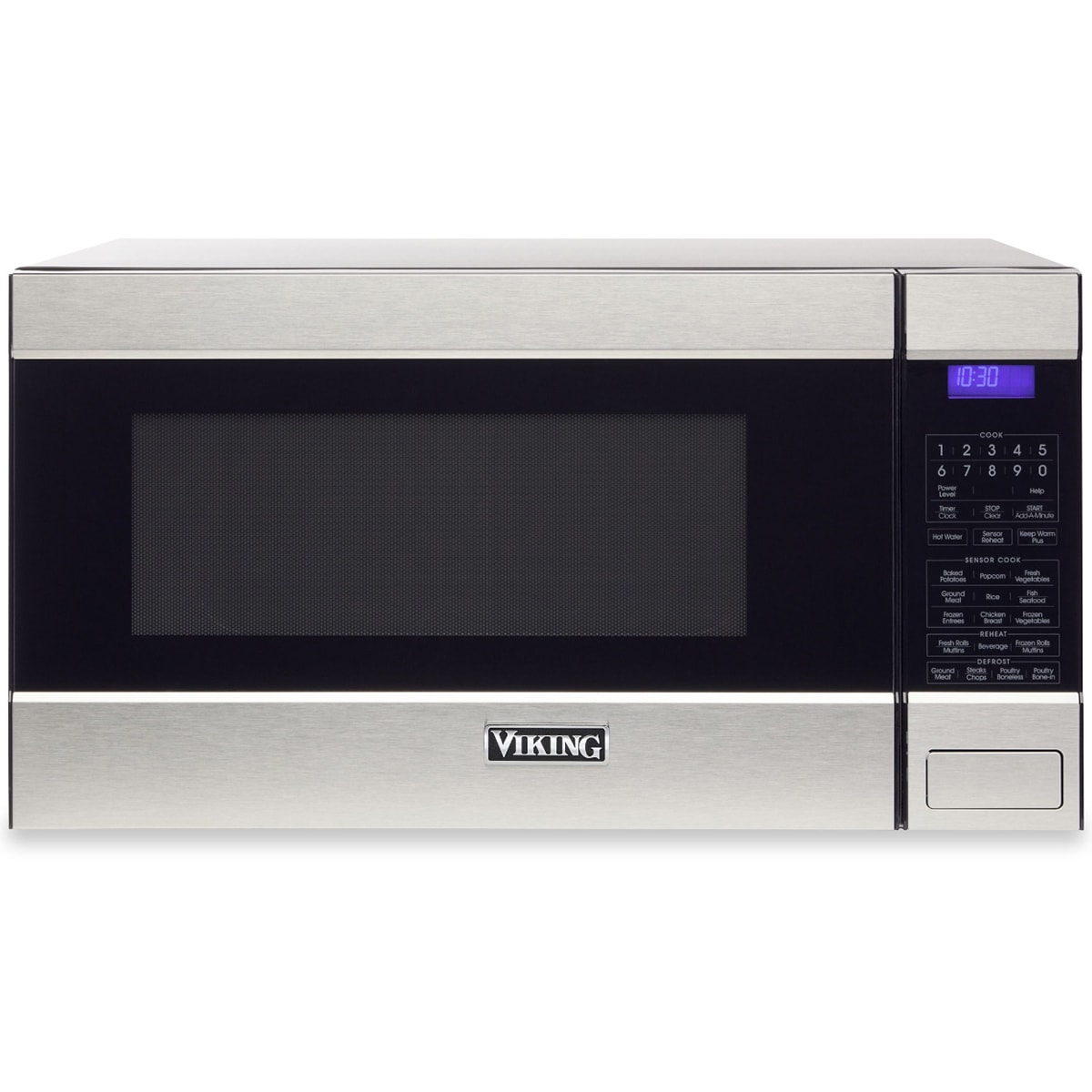 Viking 3 Series 24 in. 2.0 cu. ft. 1100W Countertop/Built-In (Convertible) Microwave with Sensor Cooking - Stainless Steel, , hires