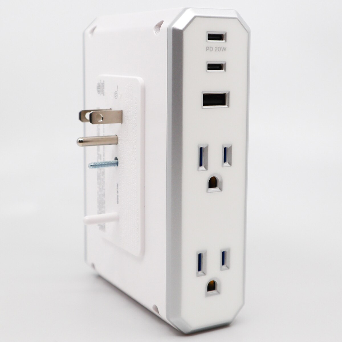 Austere V Series Appliance Power 4-Outlet with USB+PD20, , hires