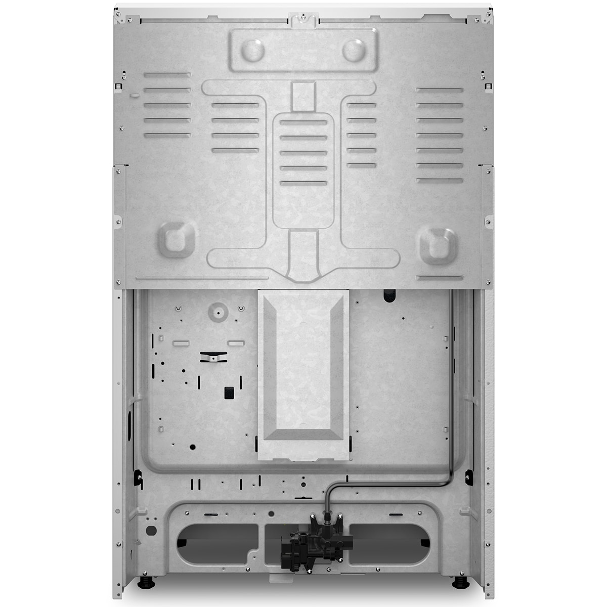 Whirlpool 30 in. 5 cu. ft. Air Fry Standard Convection Gas Range with 5 Sealed Burners - White, White, hires