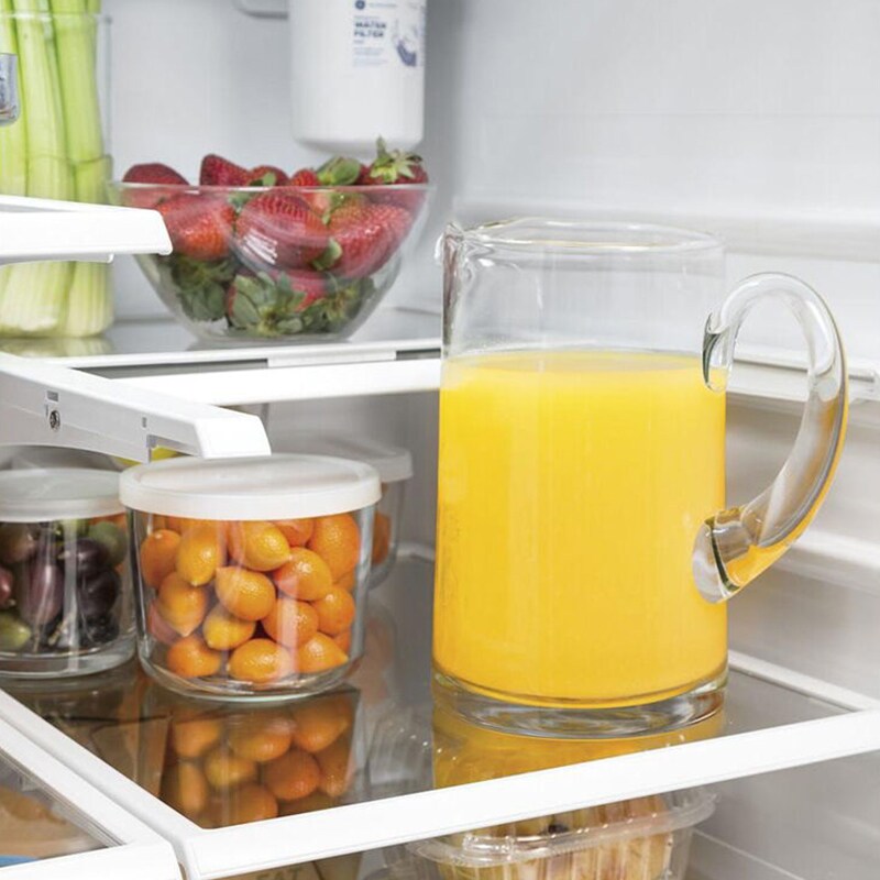 GE 33 in. 24.7 cu. ft. French Door Refrigerator with Internal Water Dispenser - Fingerprint Resistant Slate, Slate, hires