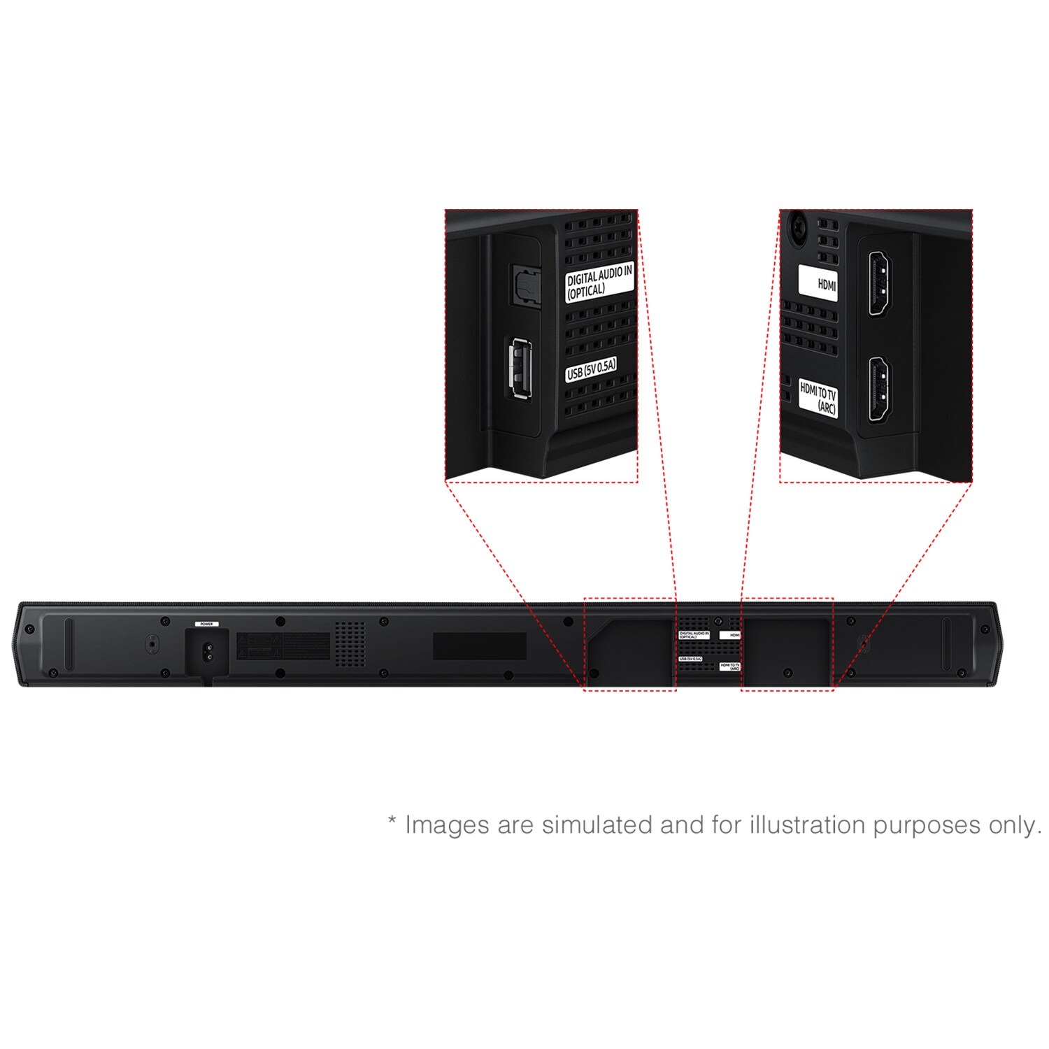 Samsung B-Series 3.1 Channel Sound Bar with Bluetooth & Wireless Subwoofer - Black, , hires