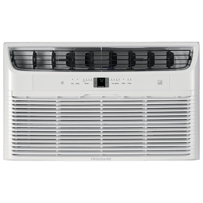 Frigidaire 8,000 BTU 115V Heat/Cool Through-the-Wall Air Conditioner with 3 Fan Speeds, Sleep Mode & Remote Control - White, , hires