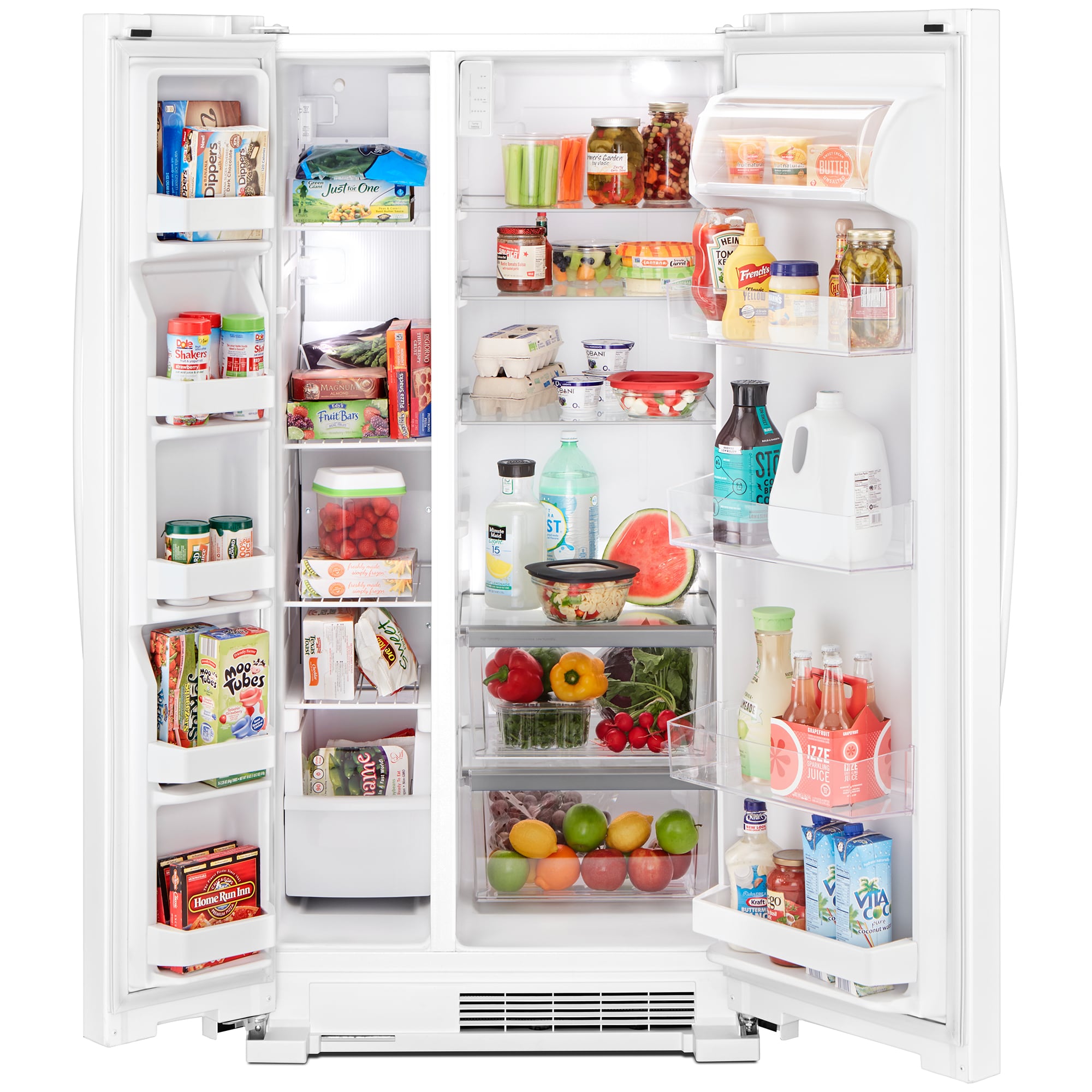 Whirlpool 33 in. 21.7 cu. ft. Side by Side Refrigerator - White, White, hires