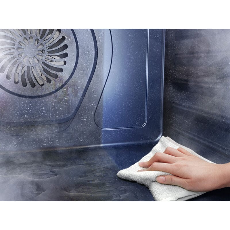 Samsung Bespoke 30 in. 6.3 cu. ft. Smart Air Fry Standard Convection Slide-In Electric Range with Radiant Burners - White Glass, White Glass, hires