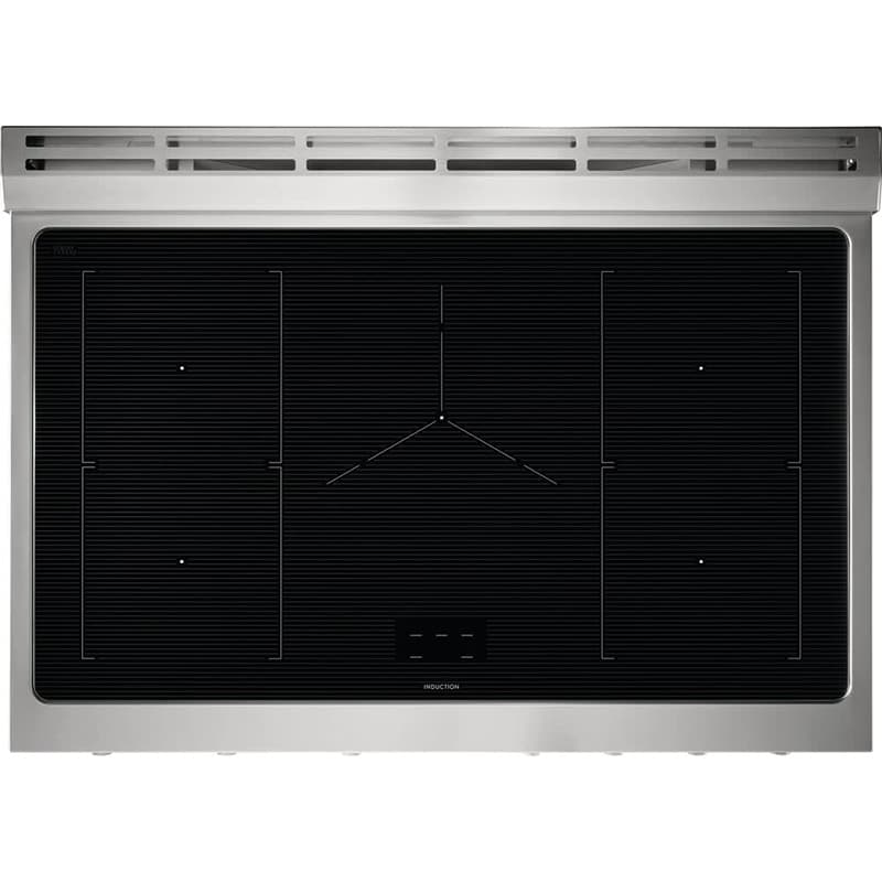 Electrolux 36 in. 4.4 cu. ft. True European Convection Electric Range with 5 Induction Burners - Stainless Steel, , hires