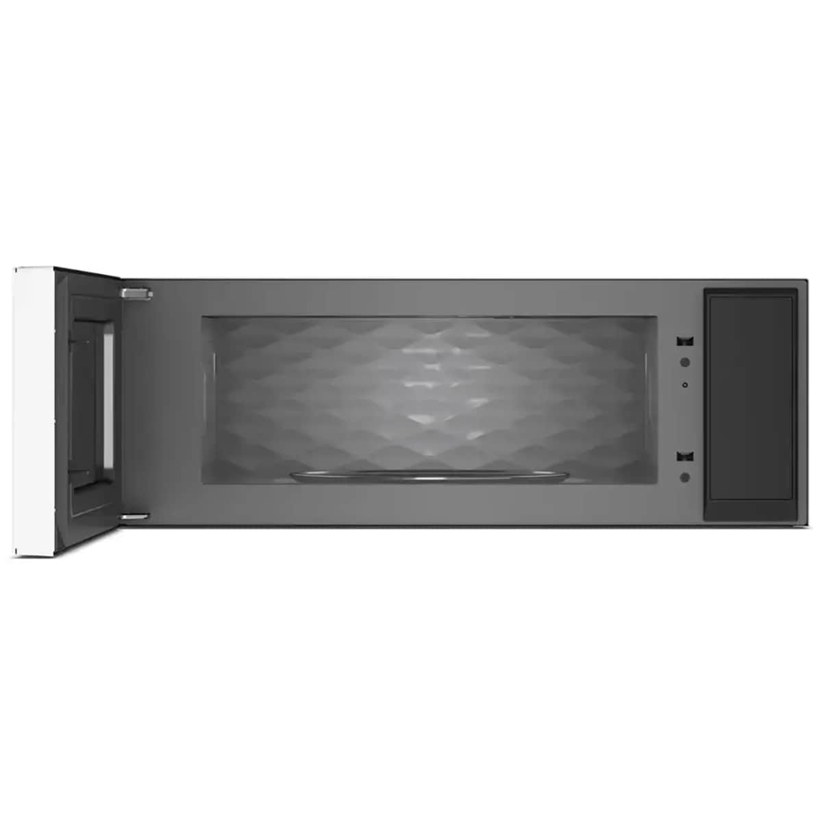Whirlpool 30 in. 1.1 cu. ft. 1000W Low Profile Smart Over-the-Range Microwave with 450 CFM & Sensor Cooking - White, White, hires