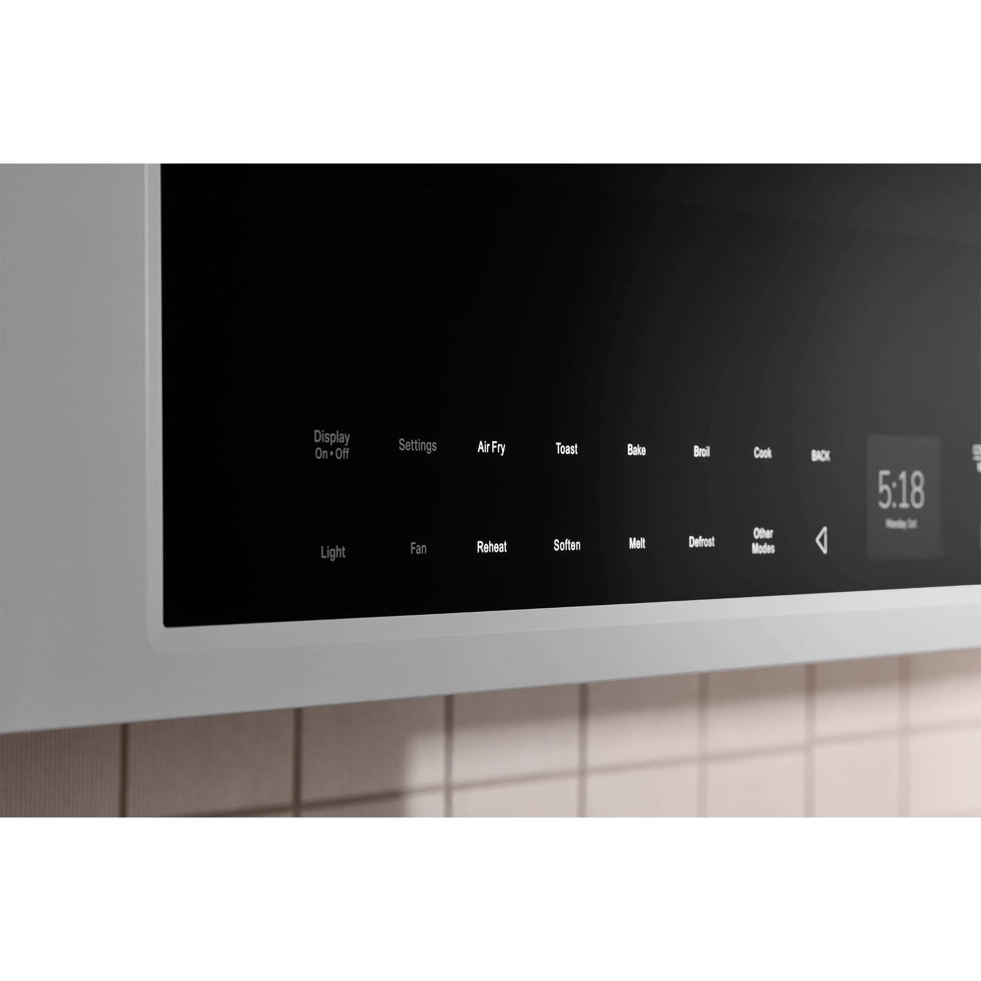 KitchenAid 30 in. 1.1 cu. ft. 950W Smart Over-the-Range Microwave with 400 CFM, Convection & Sensor Cooking - White, White, hires