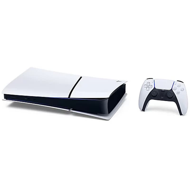 Sony - PlayStation 5 Slim Console Digital Edition (PS5) - White, , hires